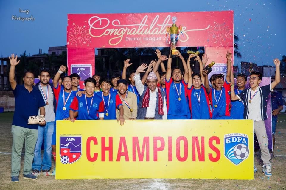 Kailali:Bijayi Sports Club Clinches Title Of District League